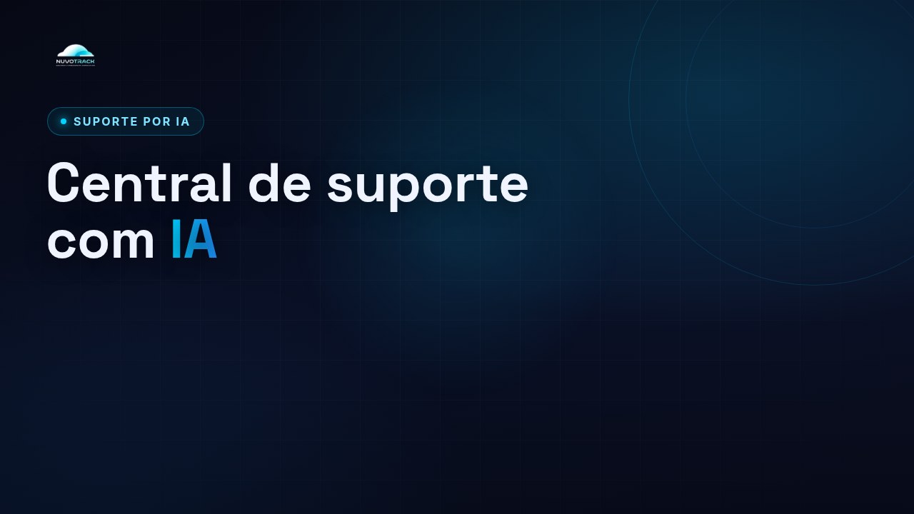 Suporte por IA NuvoTrack — atendimento white label no WhatsApp